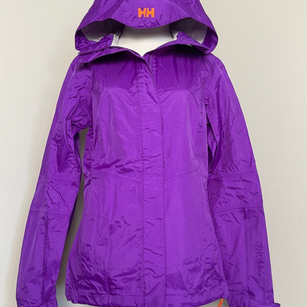 NWOT Helly Hanse Lightweight Rain Jacket Shell
